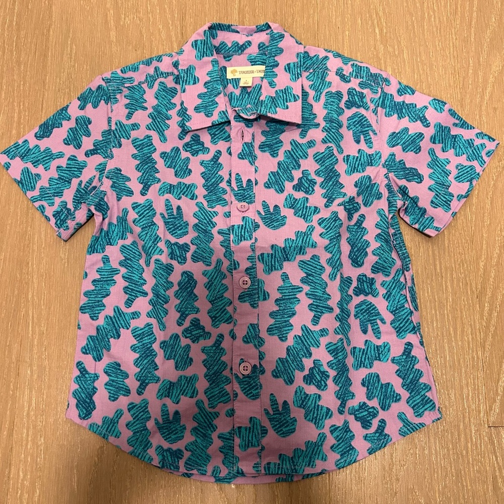 Tucker+ Tate boys children size 4; color is purple and blue